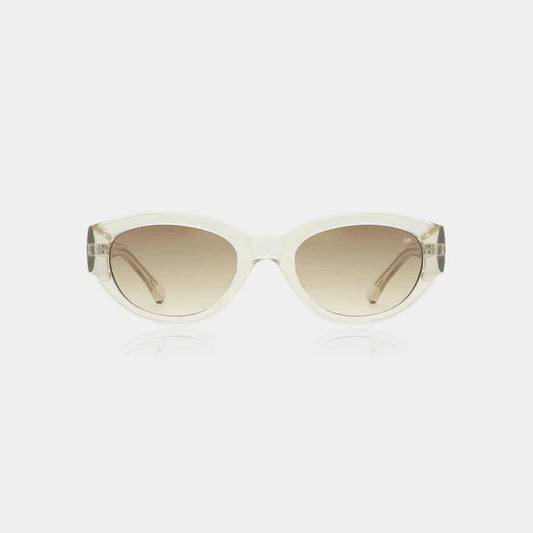 Winnie Sunglasses - Ecru Transparent