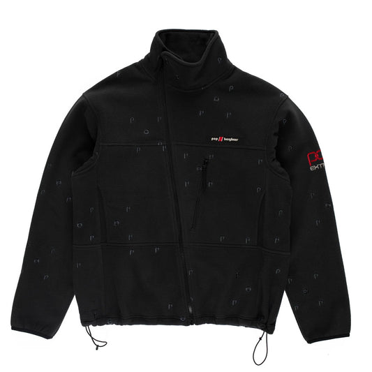 Pop x Berghaus Lhoste Fullzip Fleece Jacket - Black