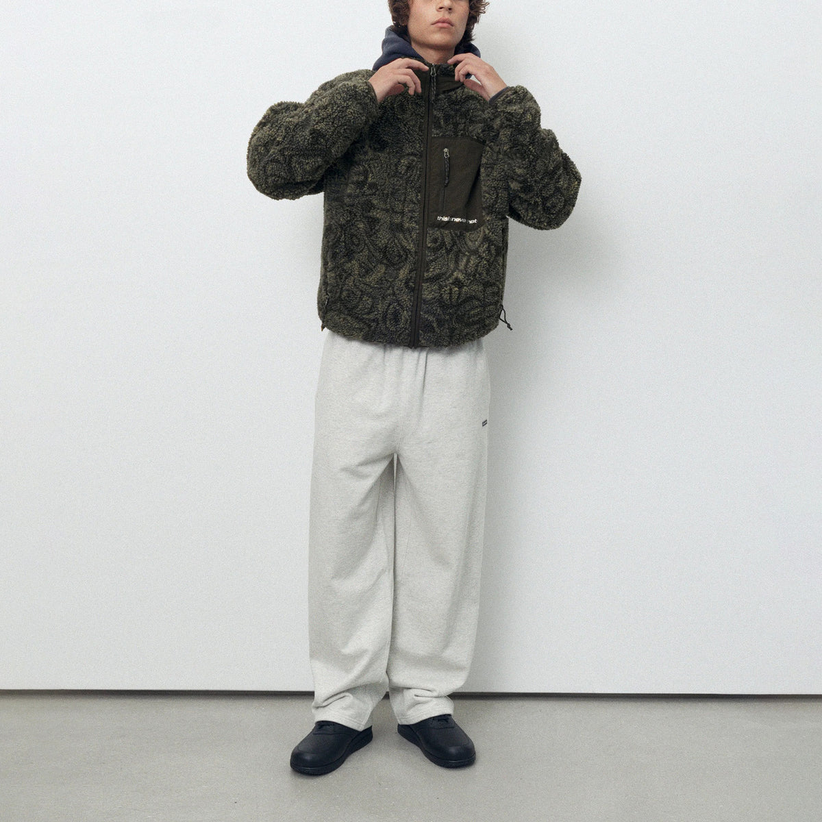 SP Sherpa Fleece Jacket - Brown