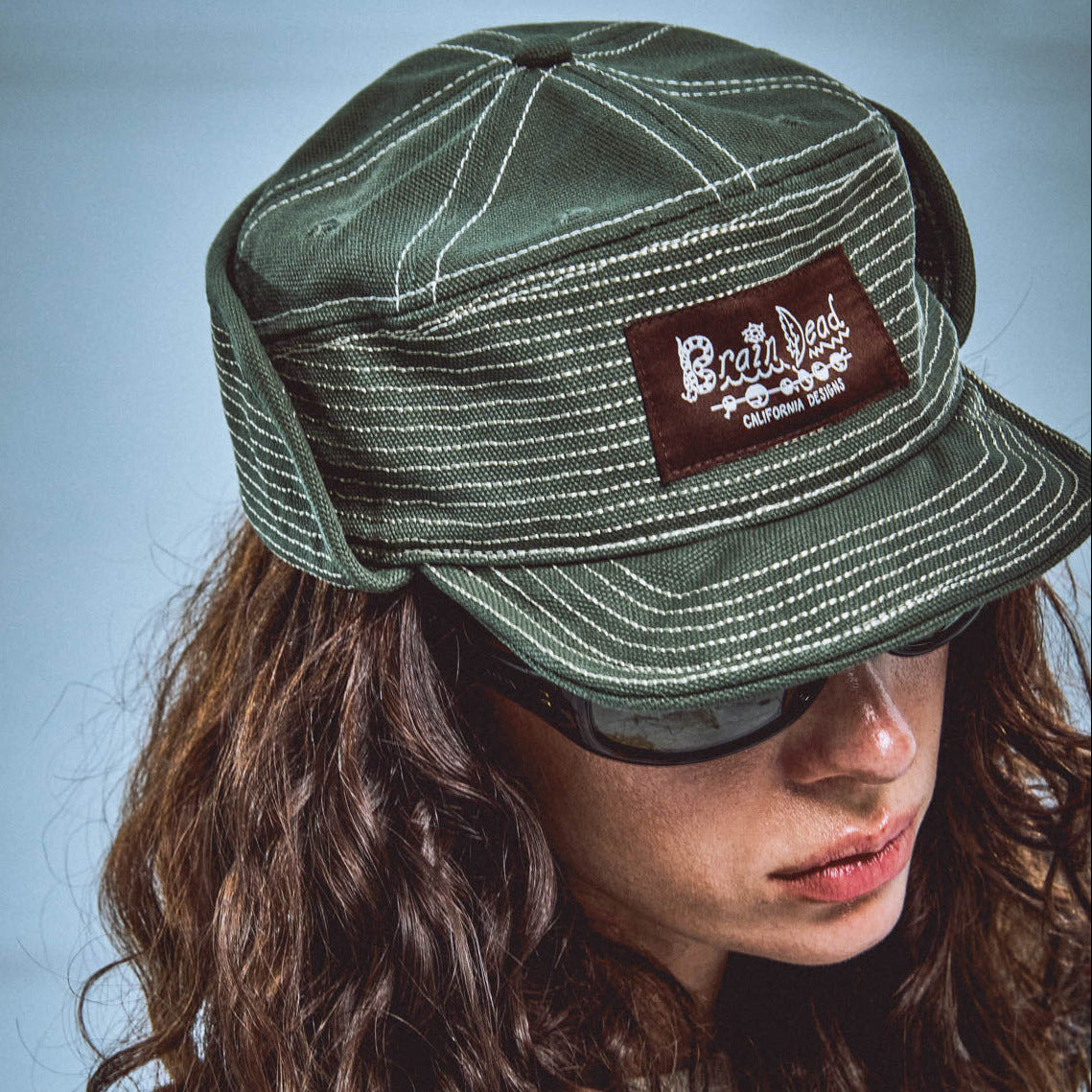 Canvas Work Hat - Green