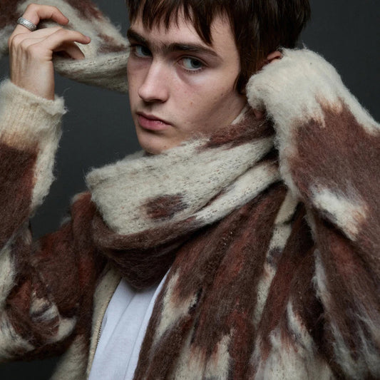 Max Scarf - Cow Multi