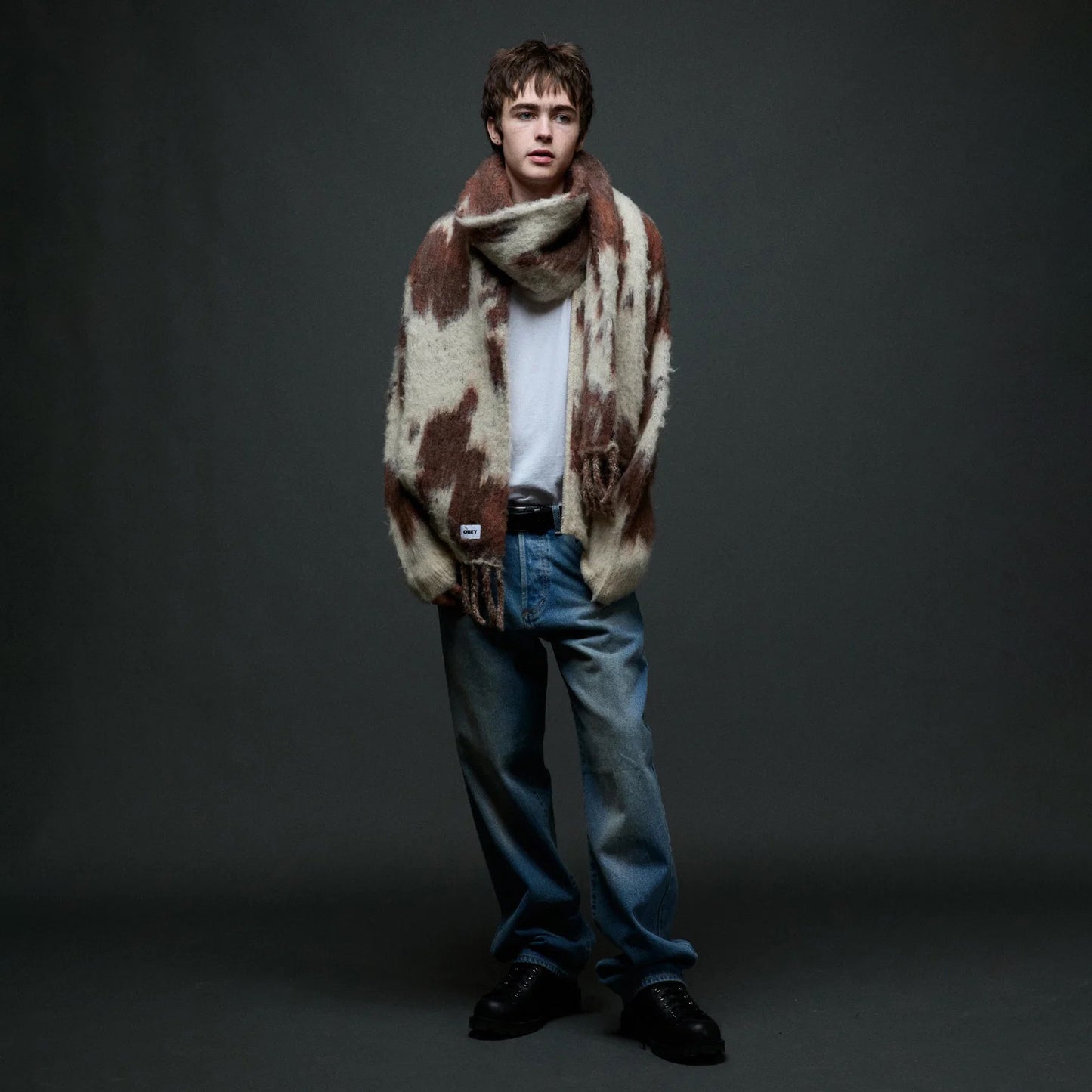 Max Scarf - Cow Multi