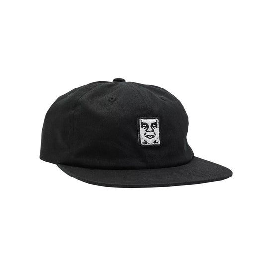 Icon Patch Panel Strapback - Black