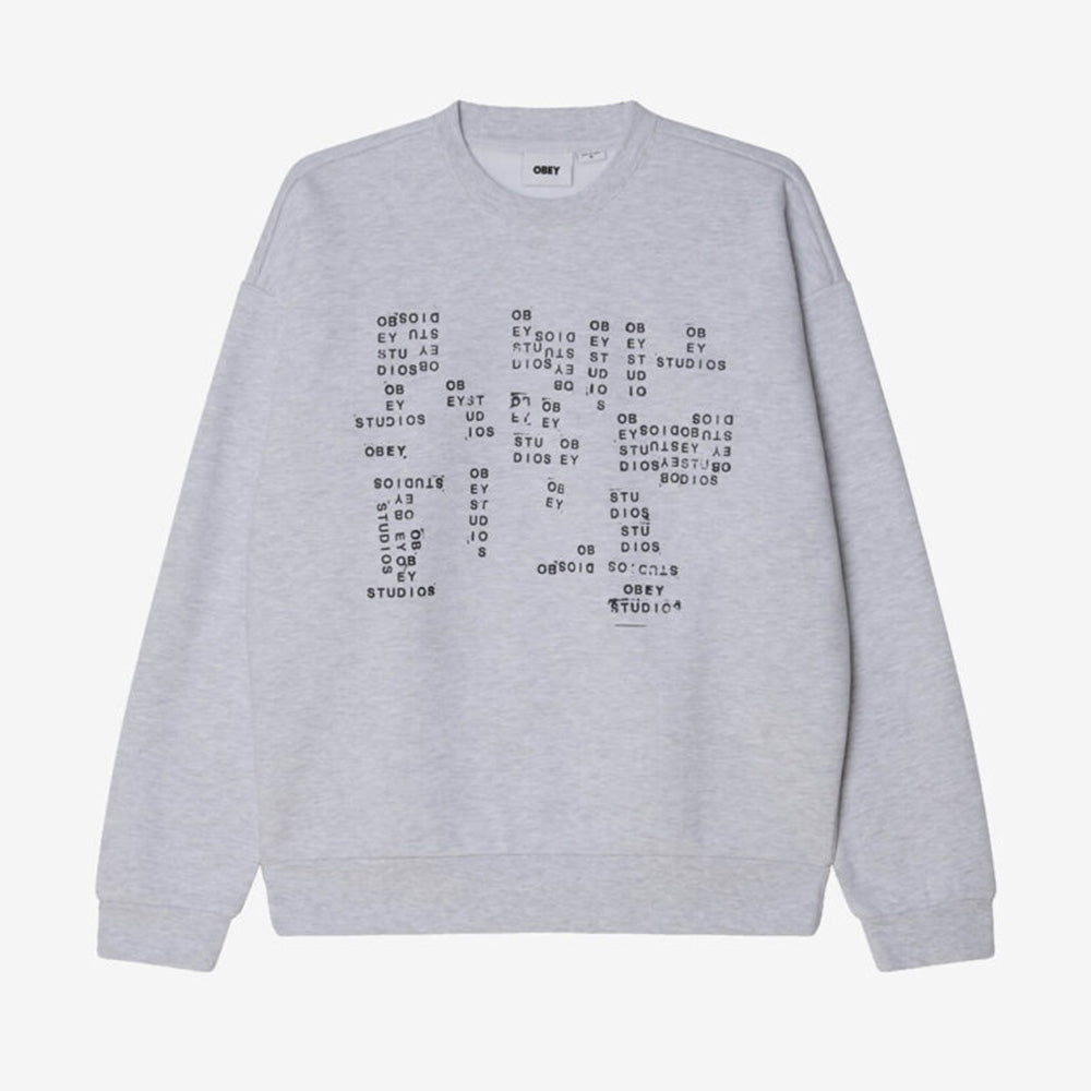 Studios Stamp Extra Heavy Crew - Ash Grey