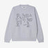 Studios Stamp Extra Heavy Crew - Ash Grey