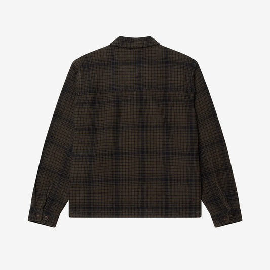 Parker Zip Shirt Jacket - Roisin Multi