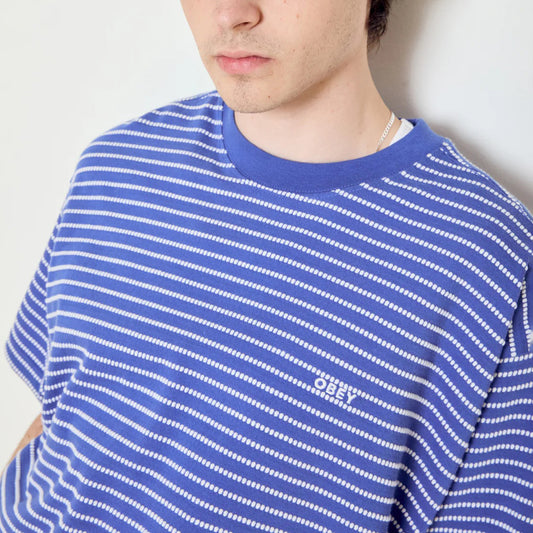 Edwin SS Tee - Blue Multi