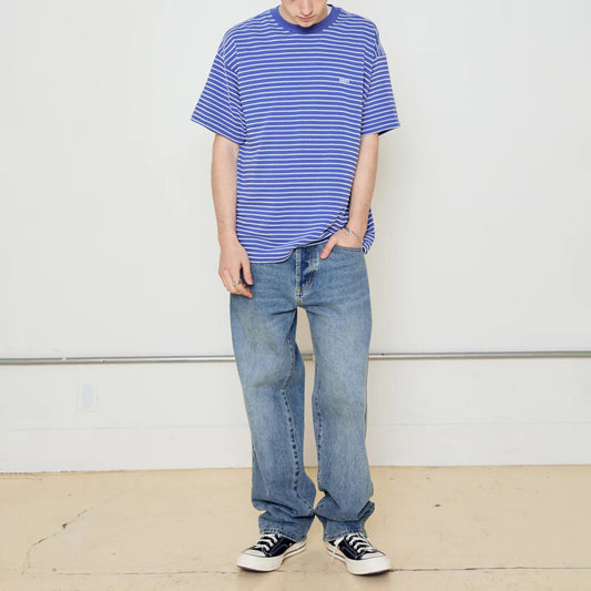Edwin SS Tee - Blue Multi