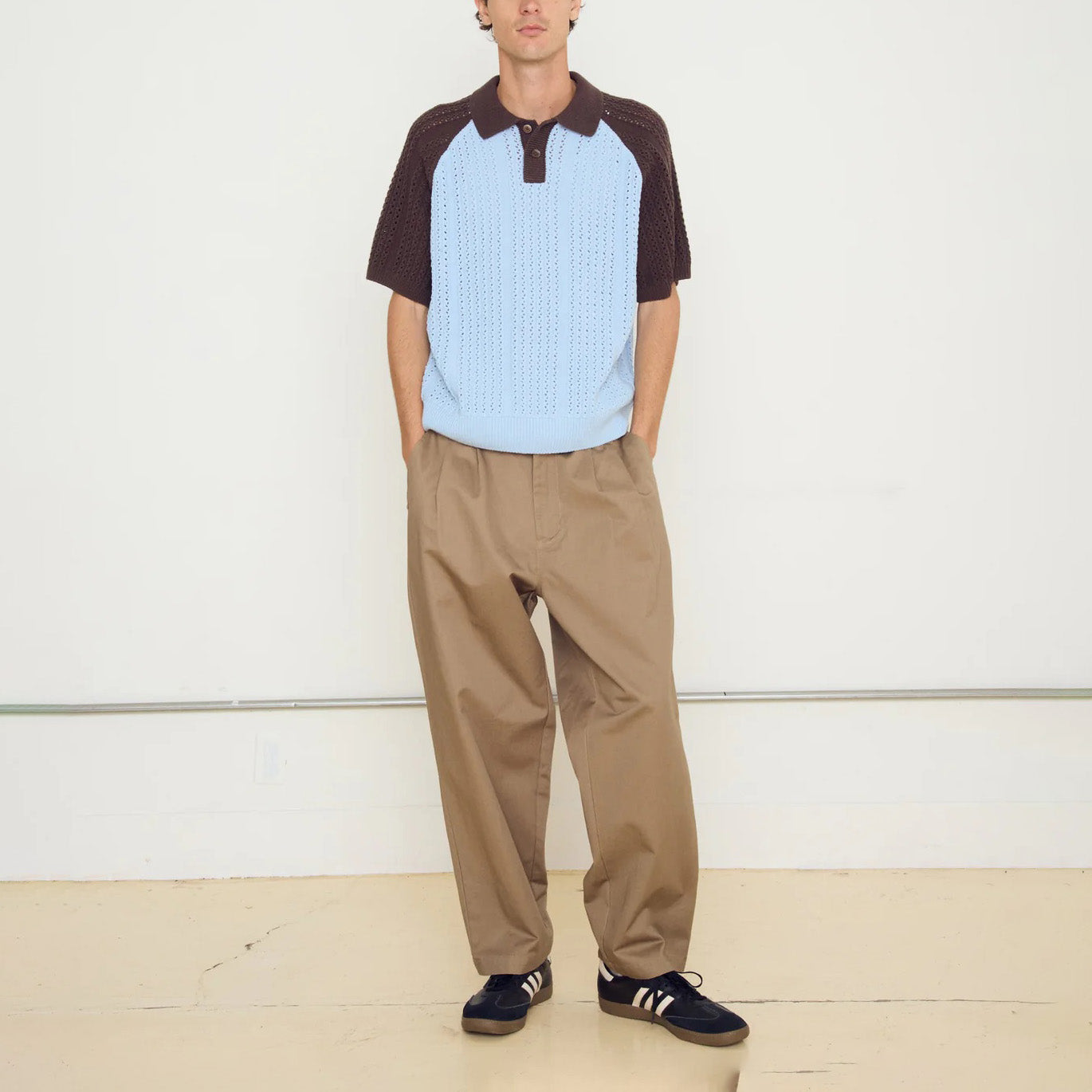 Abel Polo Sweater - Skyway Multi