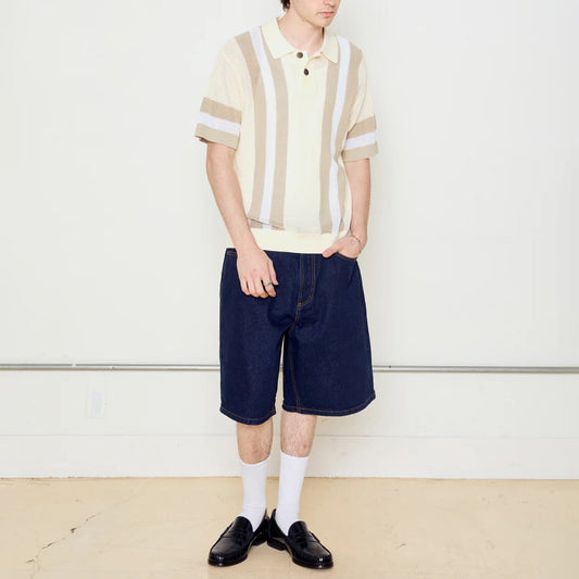 Seth Polo Sweater - Unbleached Multi