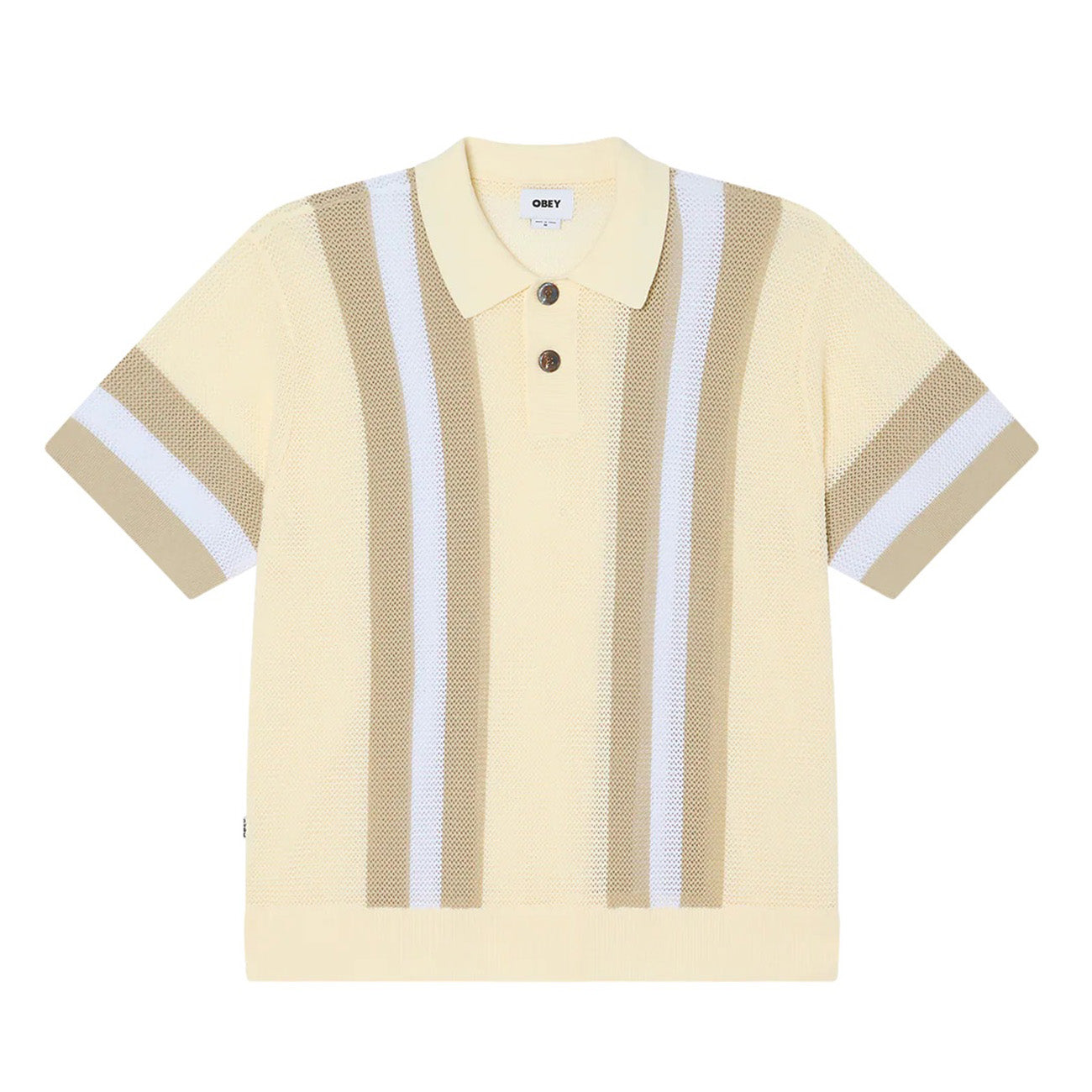 Seth Polo Sweater - Unbleached Multi