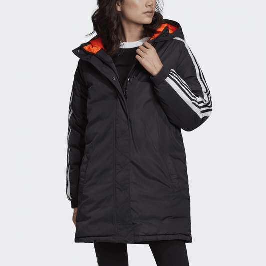 Women's Long Synthetic Down Jacket