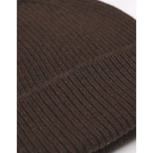 Merino Wool Beanie - Coffee Brown
