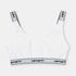 W' Script Top - White / Black