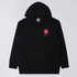 Japanese Sun Hooded Sweat - Black