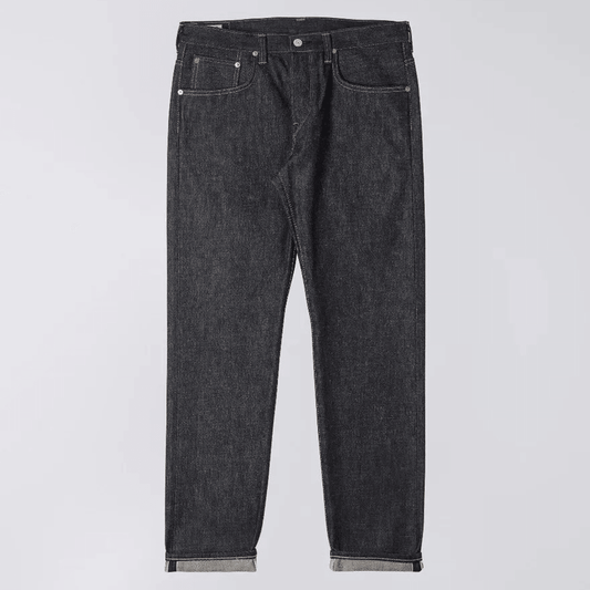 Regular Tapered Jeans, 13.5oz Rainbow Selvage - Blue Unwashed