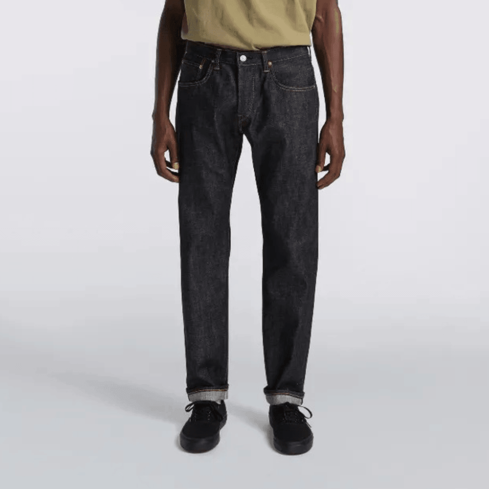 Regular Tapered Jeans, 13.5oz Rainbow Selvage - Blue Unwashed
