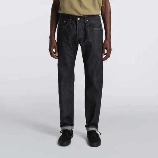 Regular Tapered Jeans, 13.5oz Rainbow Selvage - Blue Unwashed