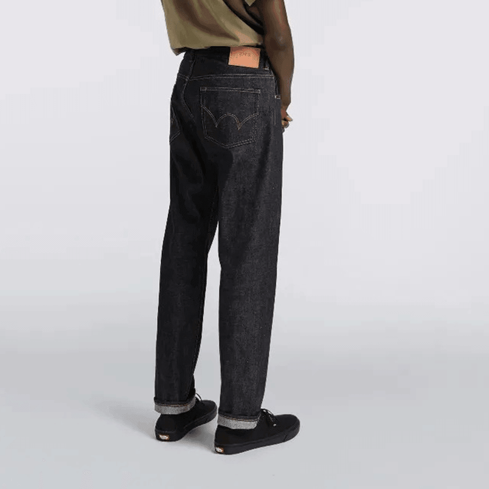 Regular Tapered Jeans, 13.5oz Rainbow Selvage - Blue Unwashed