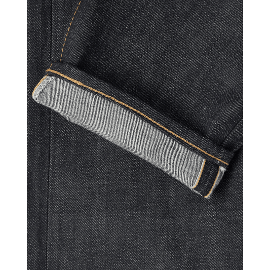 Regular Tapered Jeans, 13.5oz Rainbow Selvage - Blue Unwashed