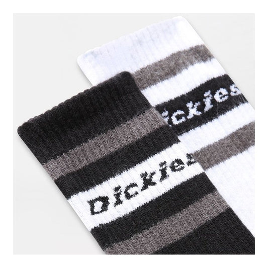 Genola Socks, 2 Pack - Black / White