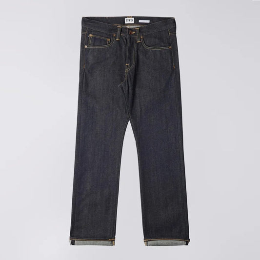 ED-47 Regular Straight Jeans (Old Season), Red Selvage 14oz - Blue Unwashed