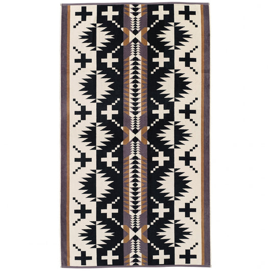 Oversized Jacquard Spa Towel