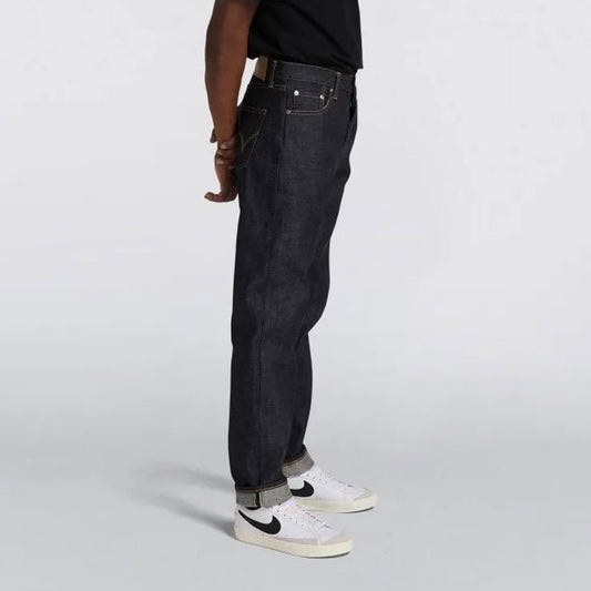 Regular Tapered Jeans, 13.5oz Rainbow Selvage - Blue Unwashed