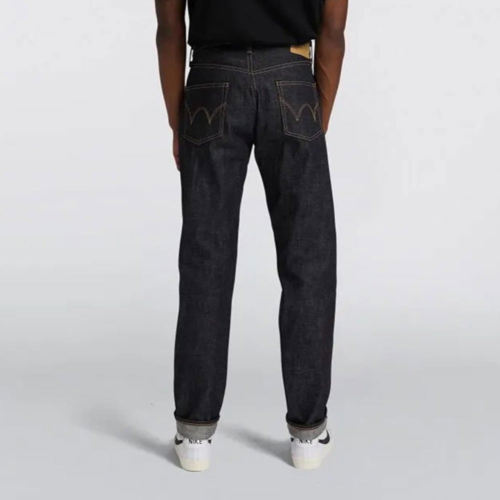 Regular Tapered Jeans, 13.5oz Rainbow Selvage - Blue Unwashed