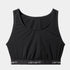 W' Script Racer Tank - Black