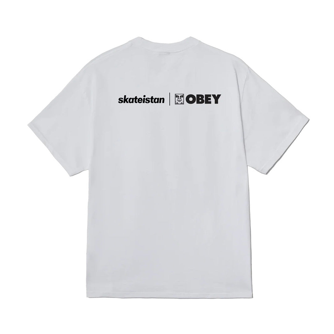 Skateistan / Obey Tee - White
