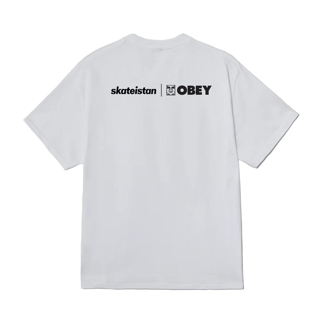 Skateistan / Obey Photo Tee - White