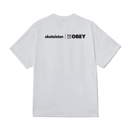 Skateistan / Obey Photo Tee - White
