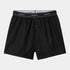 Cotton Script Boxers - Black