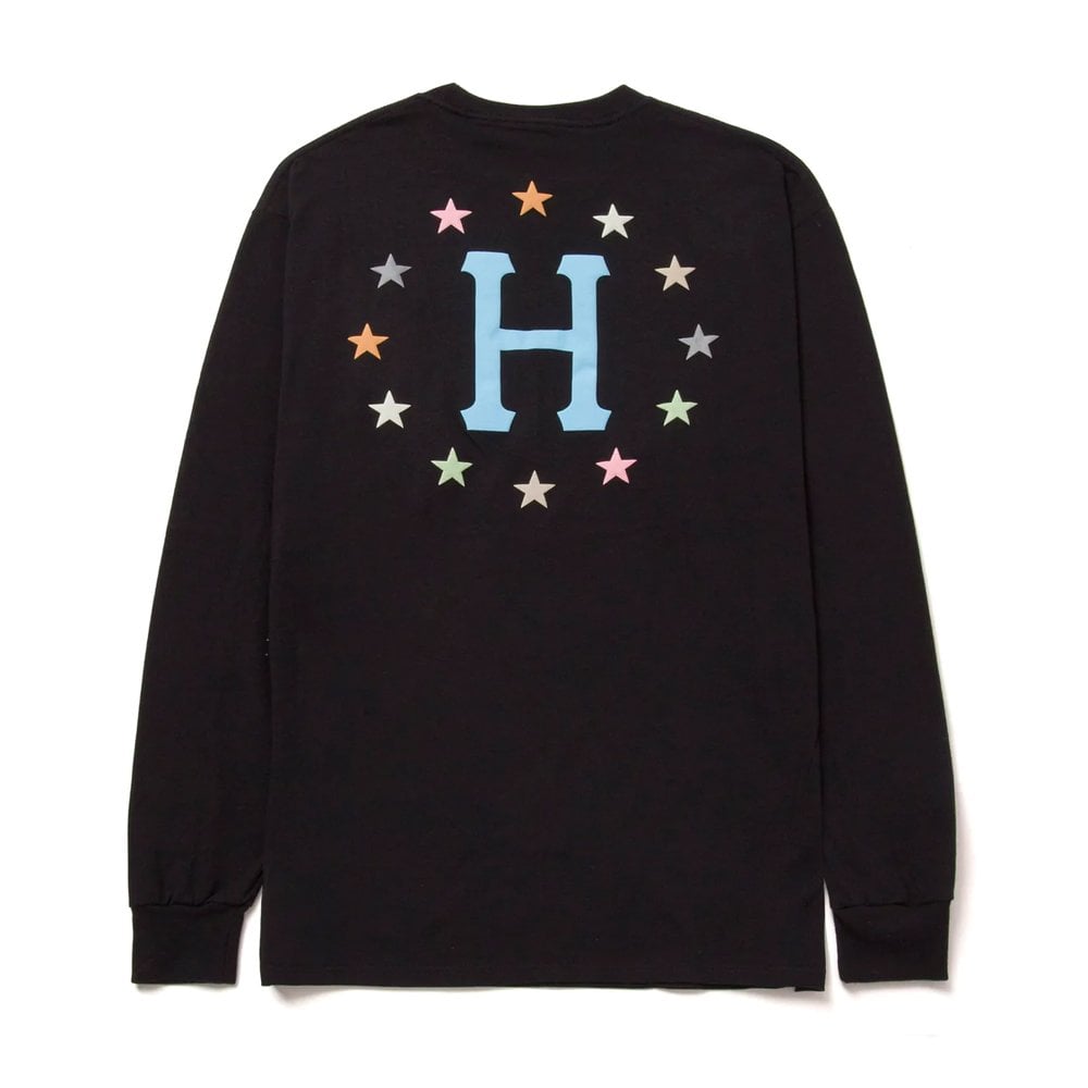 Puff Galaxies L/S Tee - Black