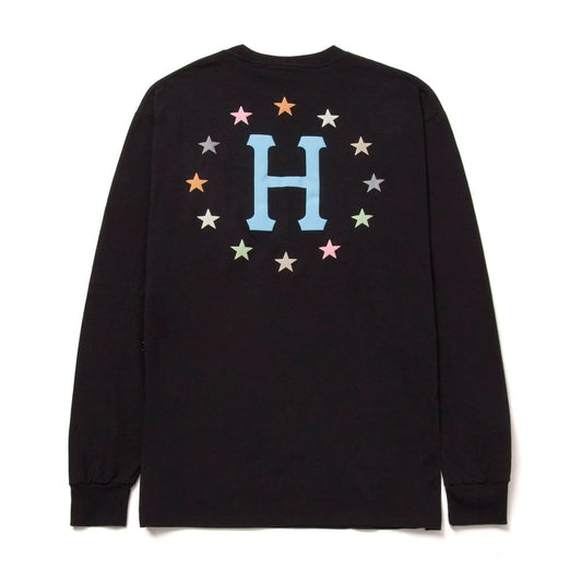 Puff Galaxies L/S Tee - Black