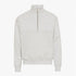 Organic Quarter Zip - Snow Melange