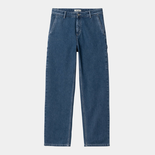 W' Pierce Pant Straight - Blue (Stone Washed)