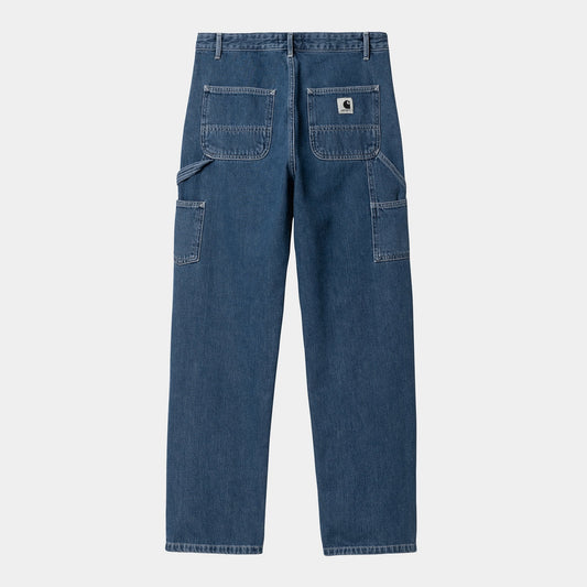 W' Pierce Pant Straight - Blue (Stone Washed)