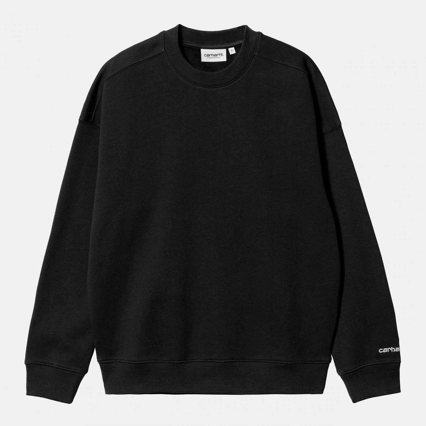 W' Ontario Highneck Sweatshirt - Black / White