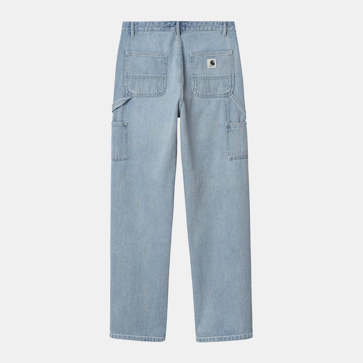 W' Pierce Pant, Straight - Blue (Light Stone Washed)