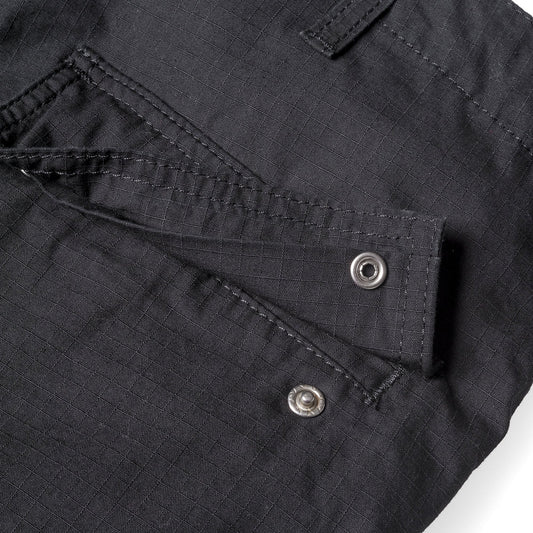 Regular Cargo Pant - Black (garment Dyed)