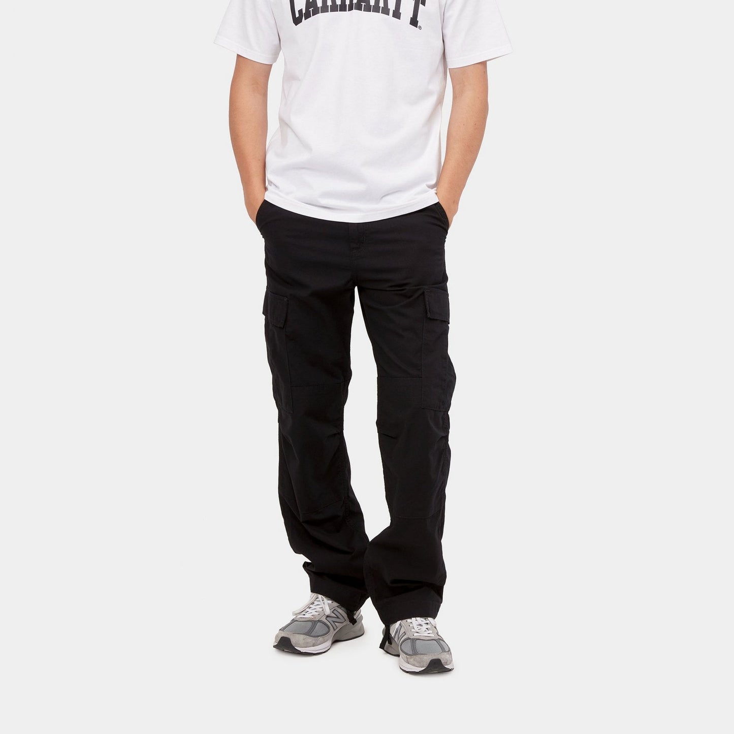 Regular Cargo Pant - Black (garment Dyed)