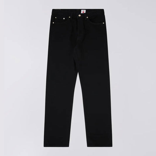 Loose Straight, 13oz Kaihara Denim - Black
