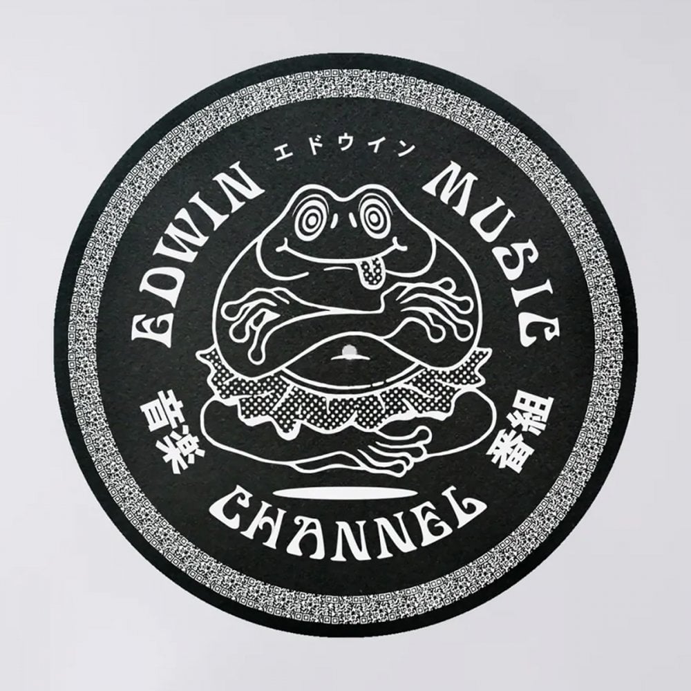 Edwin Music Channel Slipmat - Black