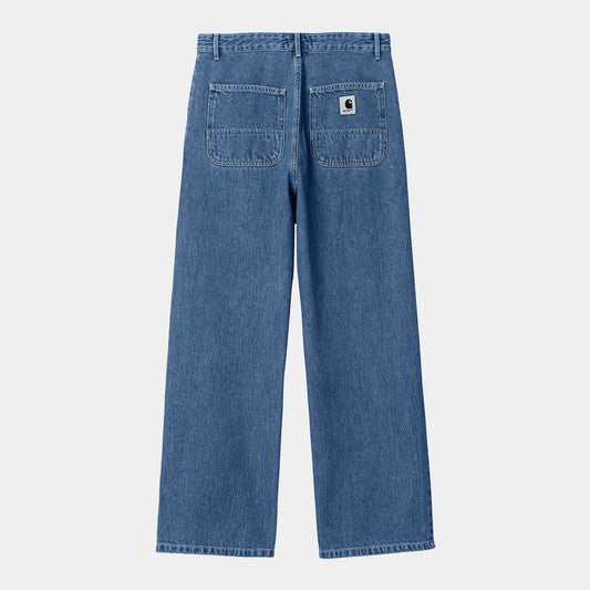 W' Simple Pant - Blue (Stone Washed)