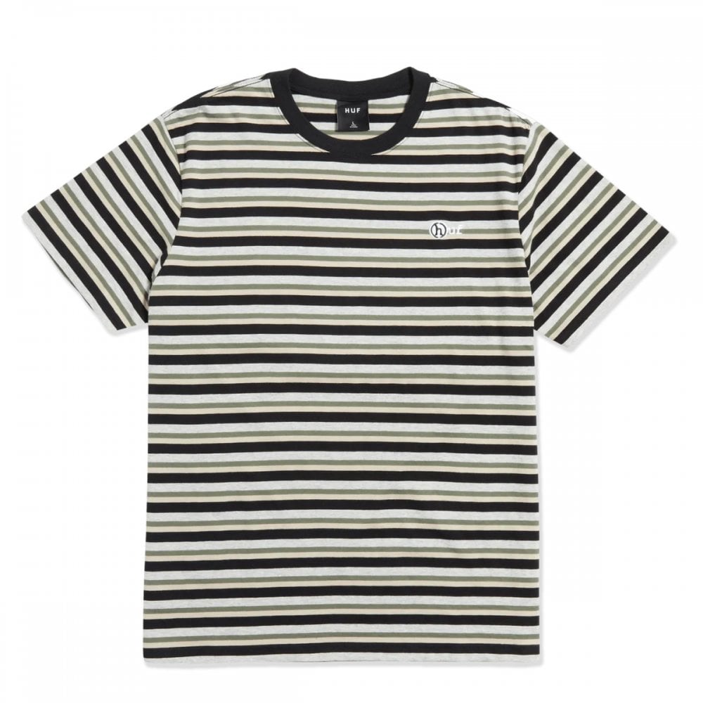 Webster Stripe S/S Knit Tee - Gold