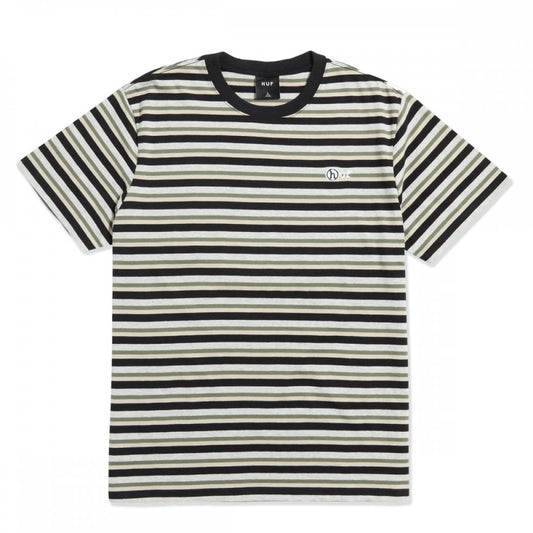 Webster Stripe S/S Knit Tee - Gold