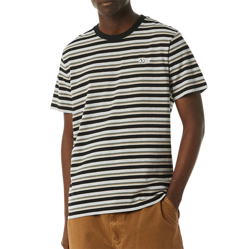 Webster Stripe S/S Knit Tee - Gold