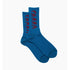 Shocker Logo Crew Socks - Greek Blue